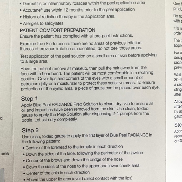 Obagi Blue Peel Radiance 1 Vial - Picture 5 of 7